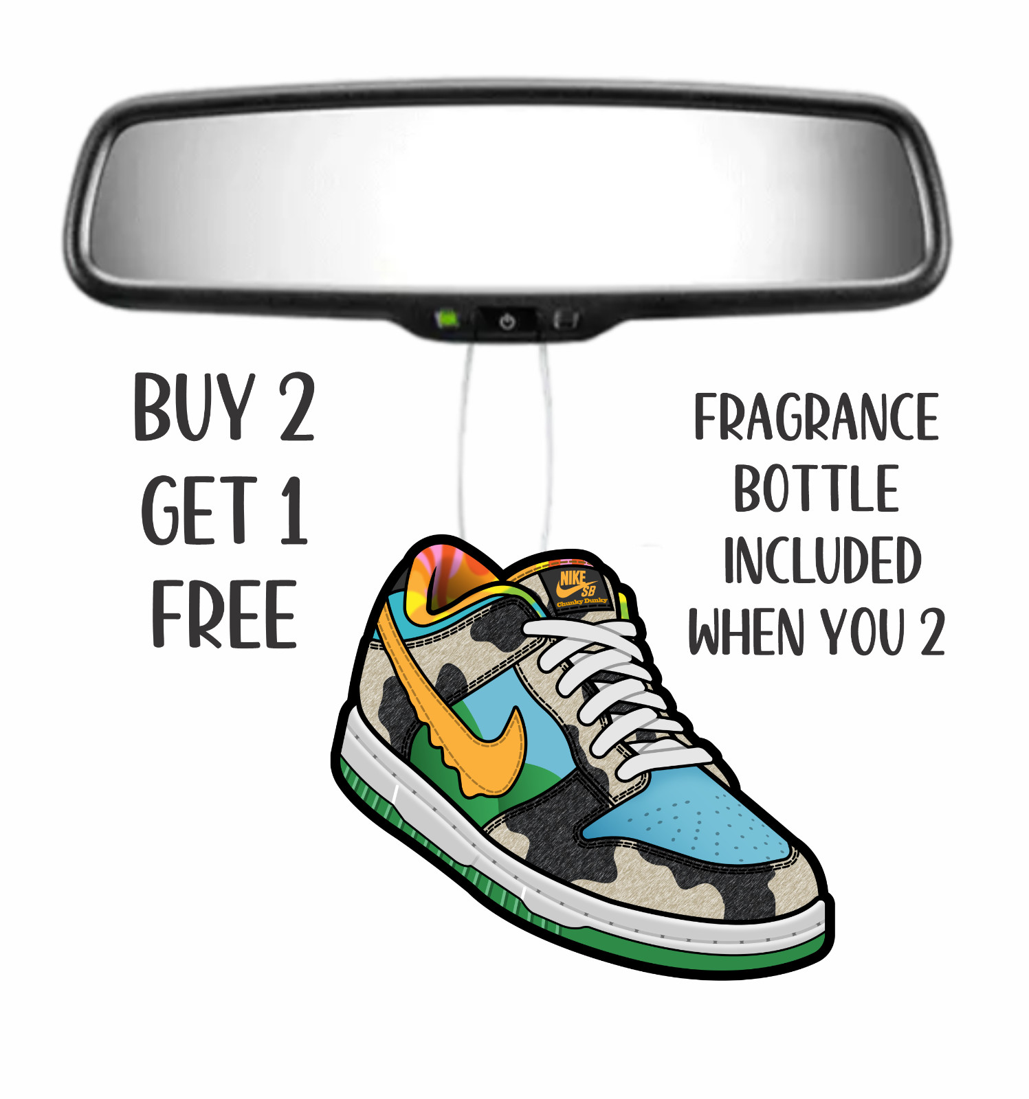 Nike SB Inspired Air Freshener, Chunky Dunky Nike SB