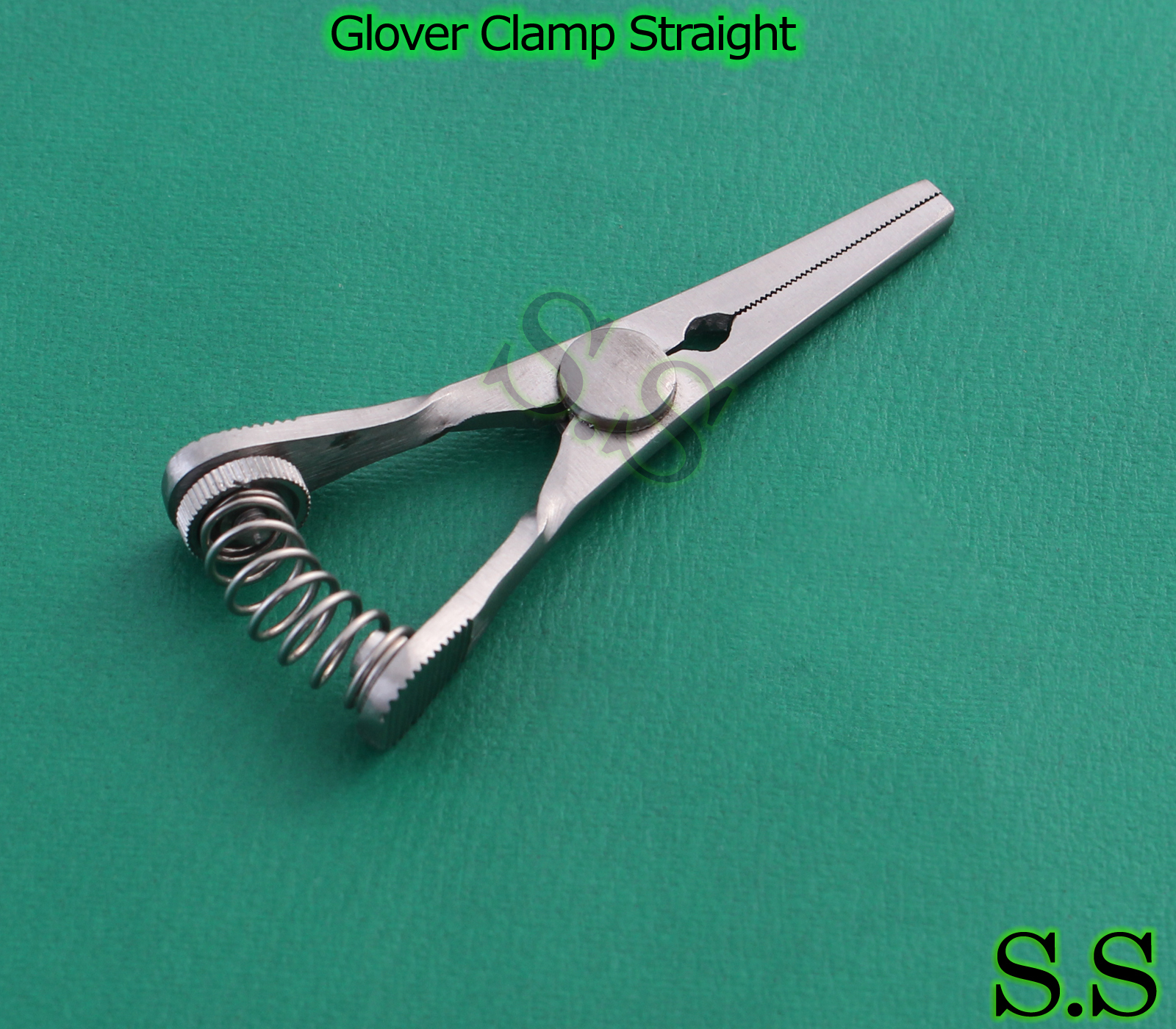 Glover Bulldog Clamp 2.75'' Straight Surgical Instruments
