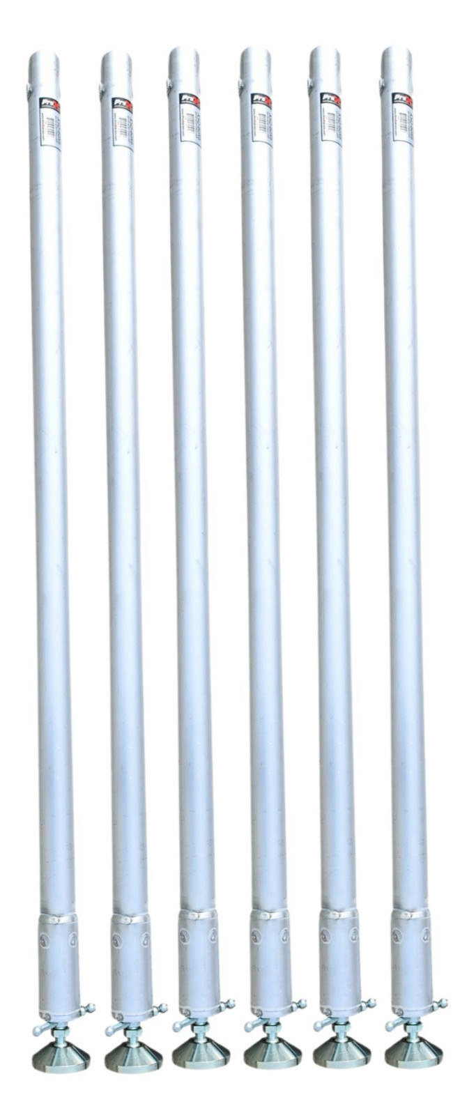 ProX XSQ-60X6 StageQ Leg for XSQ Staging 60 Inch Tall Pack of 6 - 2 Inch Tubing