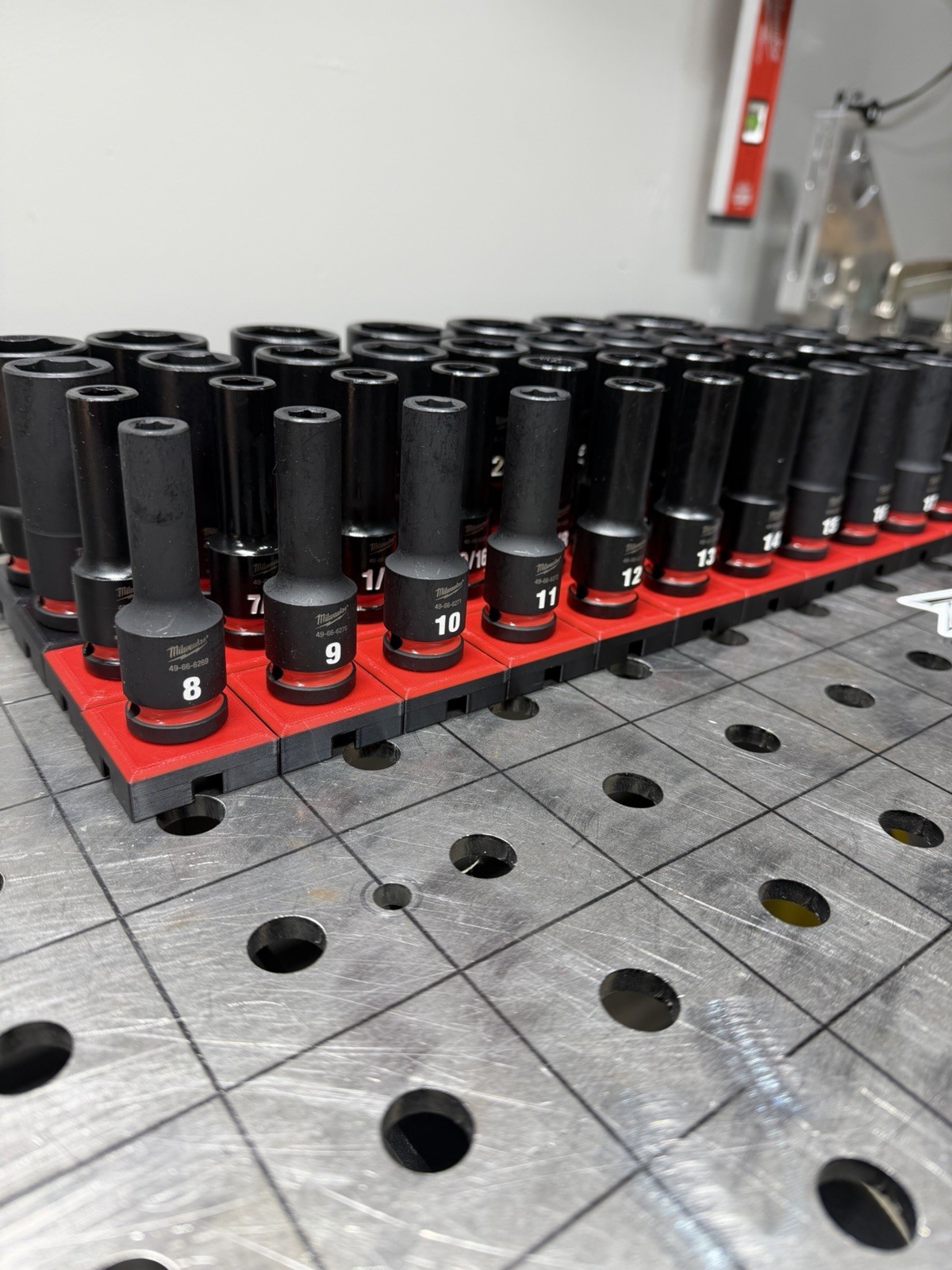 SOCKET ORGANIZER BLOCKS-TOOL BOX STORAGE