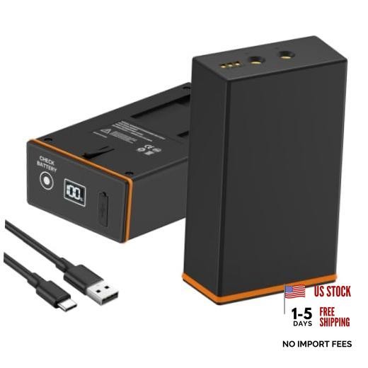 6000mAh LCD Battery Pack for Moultrie Edge 2 Pro 3, Solar Panel Charging | 2