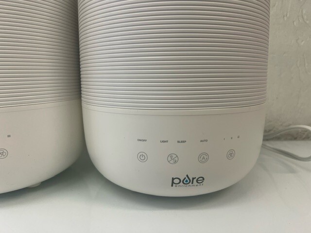 Pure Enrichment Top Fill Humidifier Set Bundle, 2-Pack