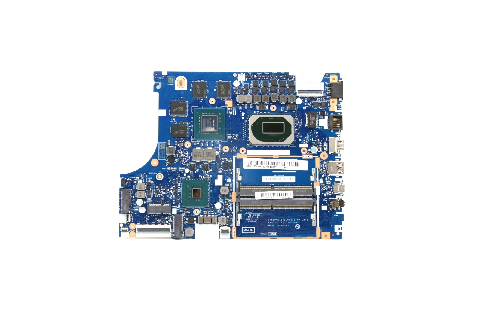 5B20S44482 For Lenovo ideapad Gaming 3-15IMH05 Laptop WINI510300H Motherboard