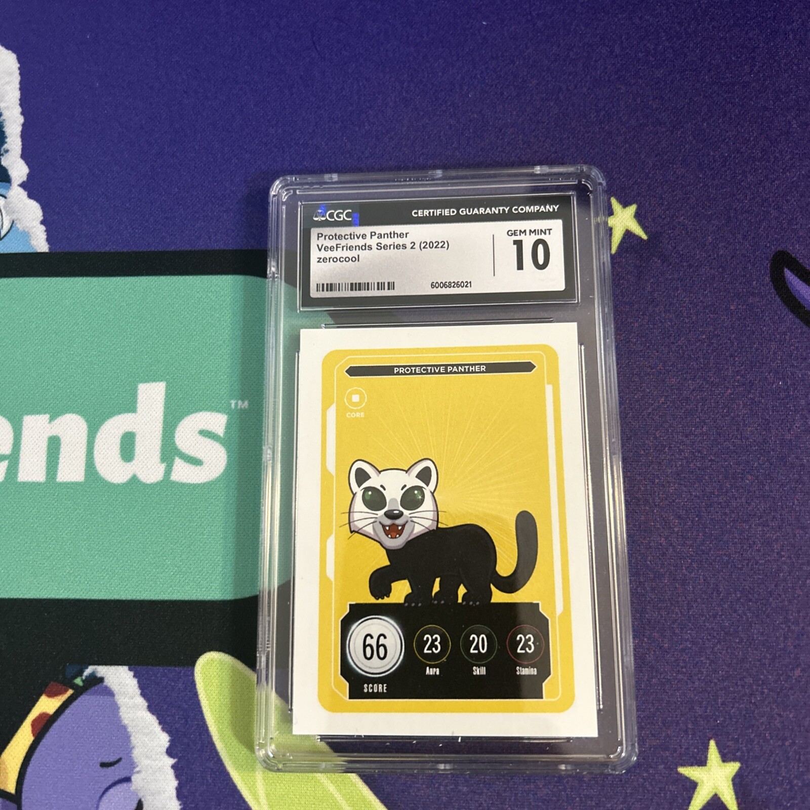 2022 Zerocool Veefriends Series 2 Protective Panther CGC Gem Mint 10