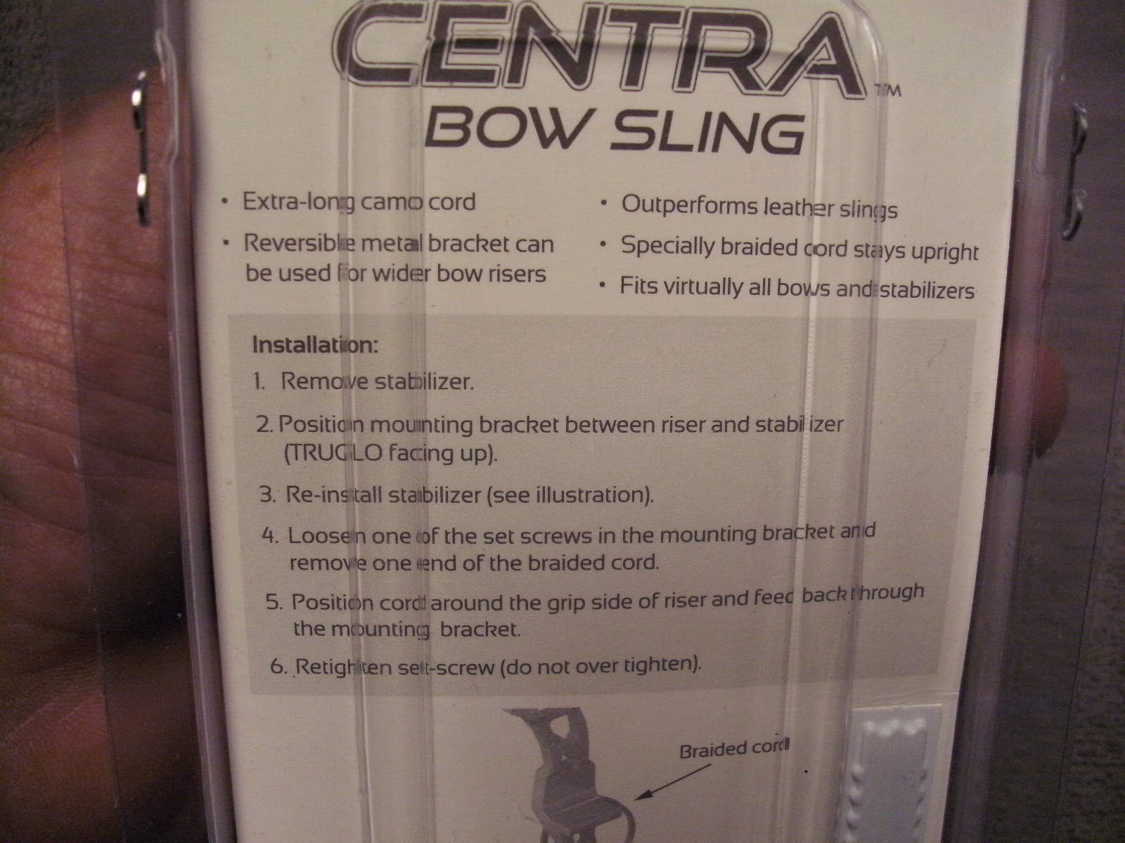 TruGlo CENTRA BOW Sling , New in Package
