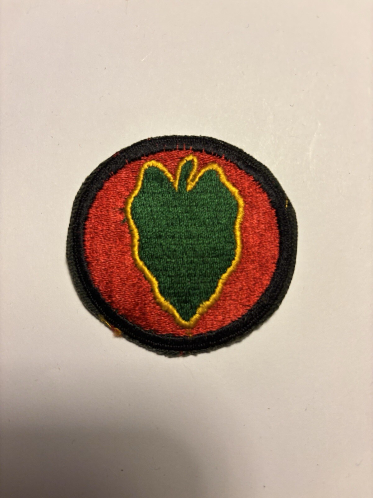24th  Infantry Division  Vintage U.S. Army Patch