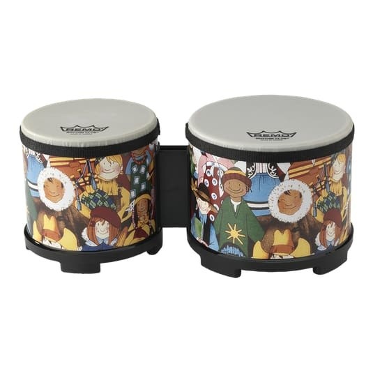 Remo - RH-5600-00- - **Remo Asia**, Rhythm Club, Bongos, 5"/6" Diameters, Rhythm