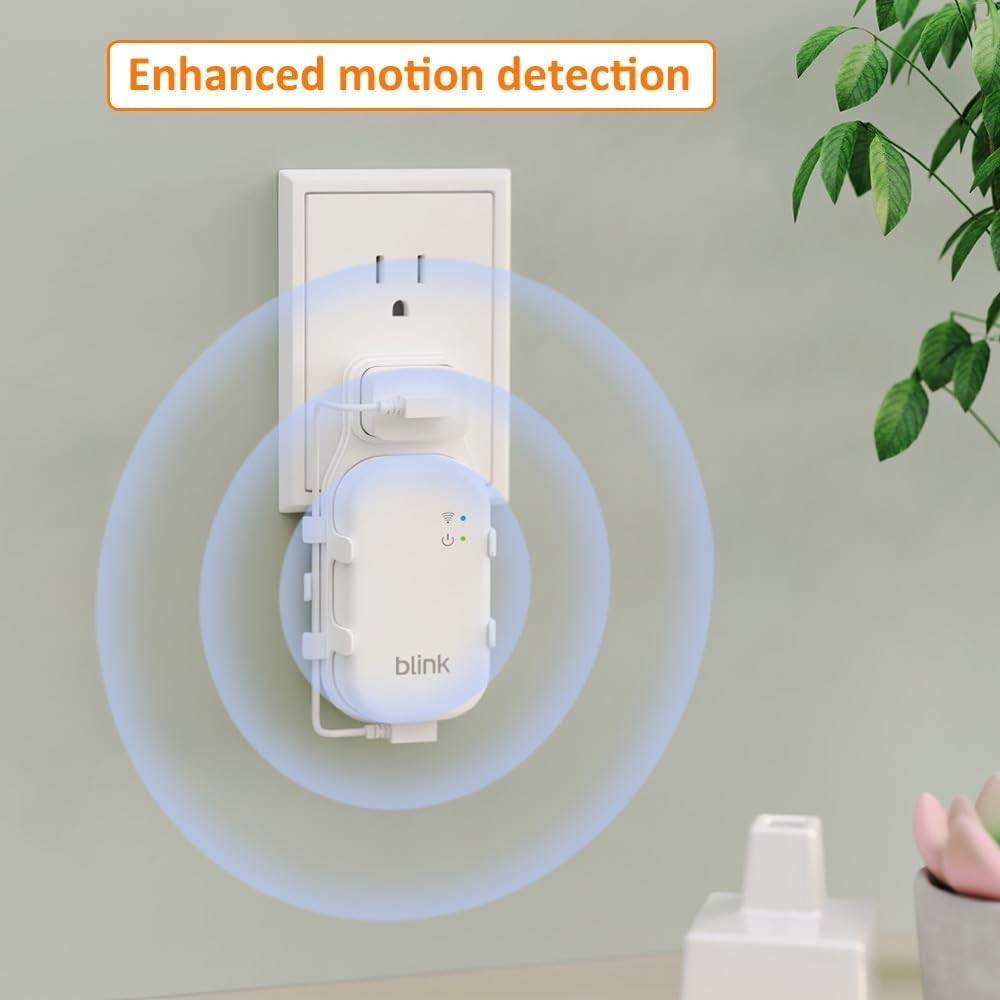 Outlet Mount for Blink Sync Module Core, No Drill Required with Cable Management