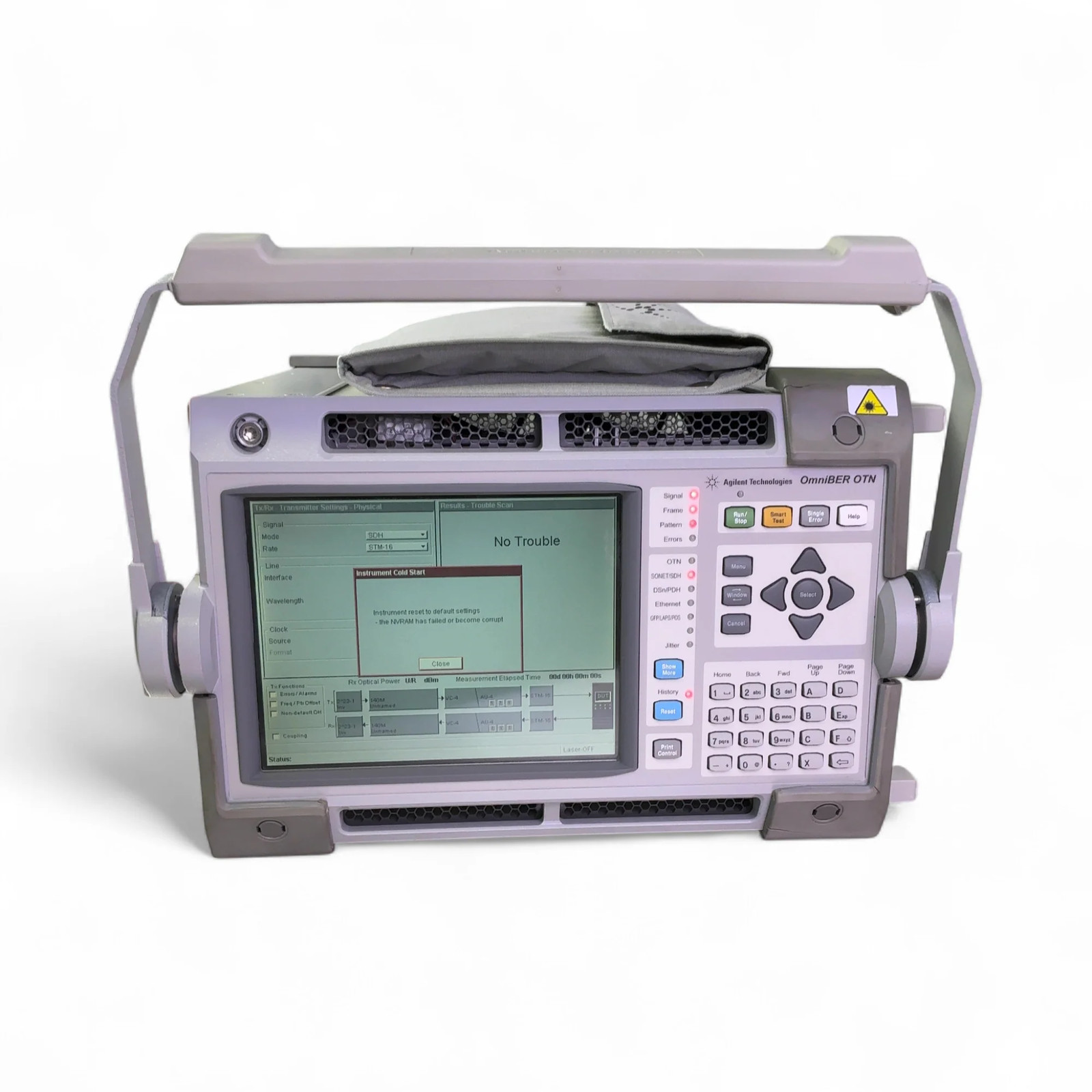 Agilent J7232A OmniBER OTN Communications Performance Analyzer POWERS ON BO!