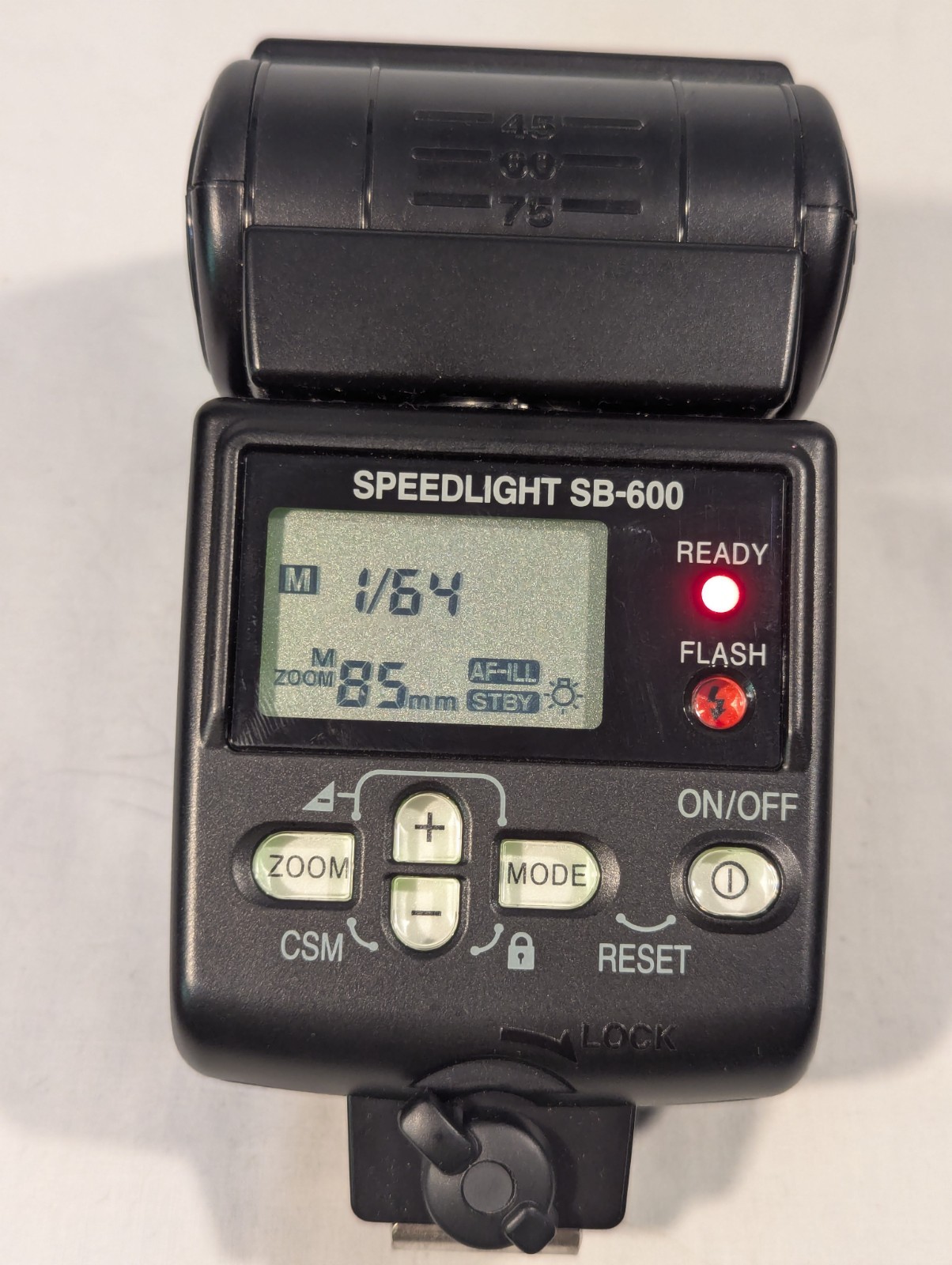Nikon Speedlight SB-600 Shoe Mount Flash - Tested And Working