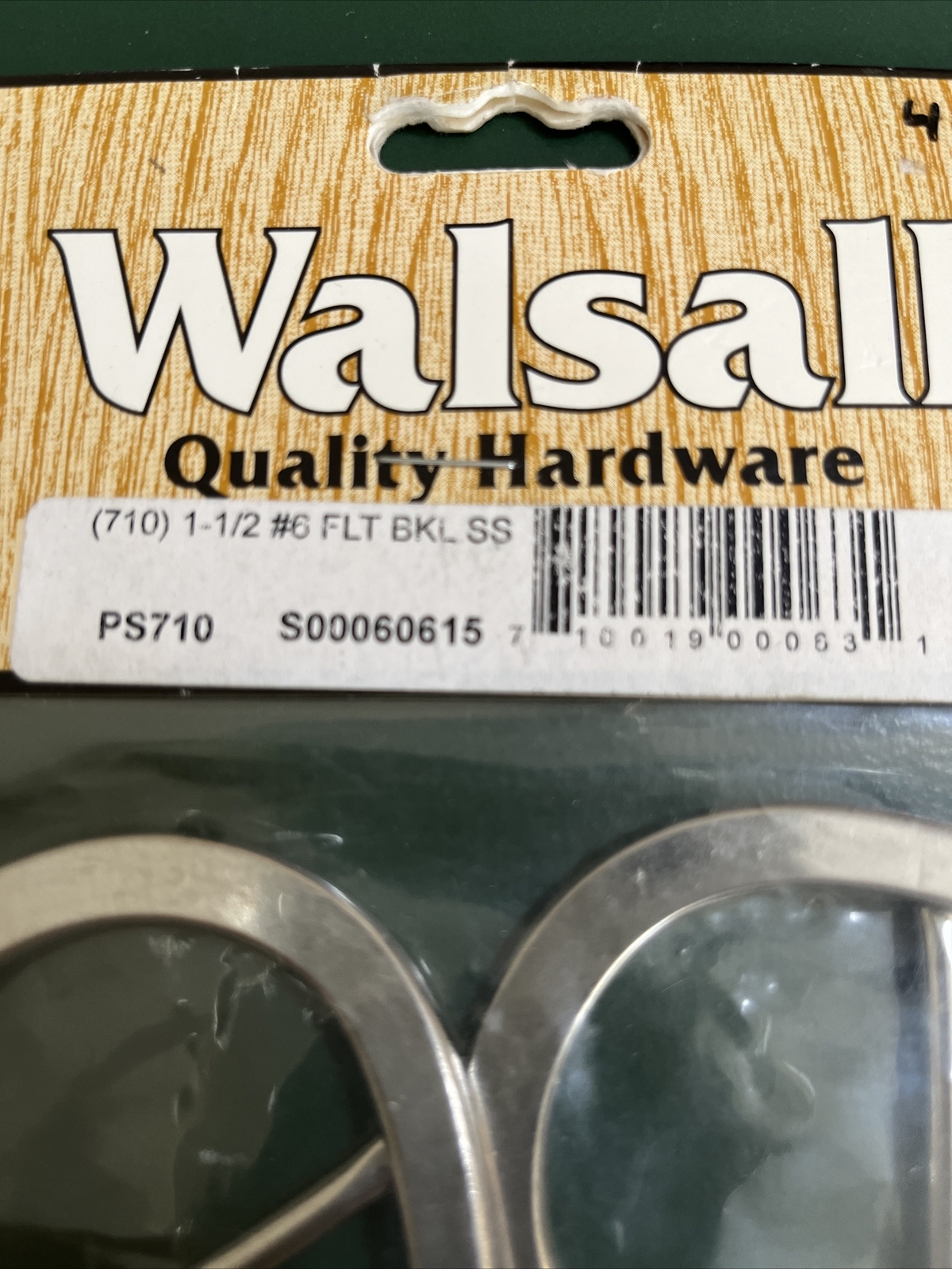 Walsall Quality Hardware 1-1/2” BKL