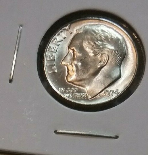 1974 Roosevelt Dime  P - BU - Uncirculated