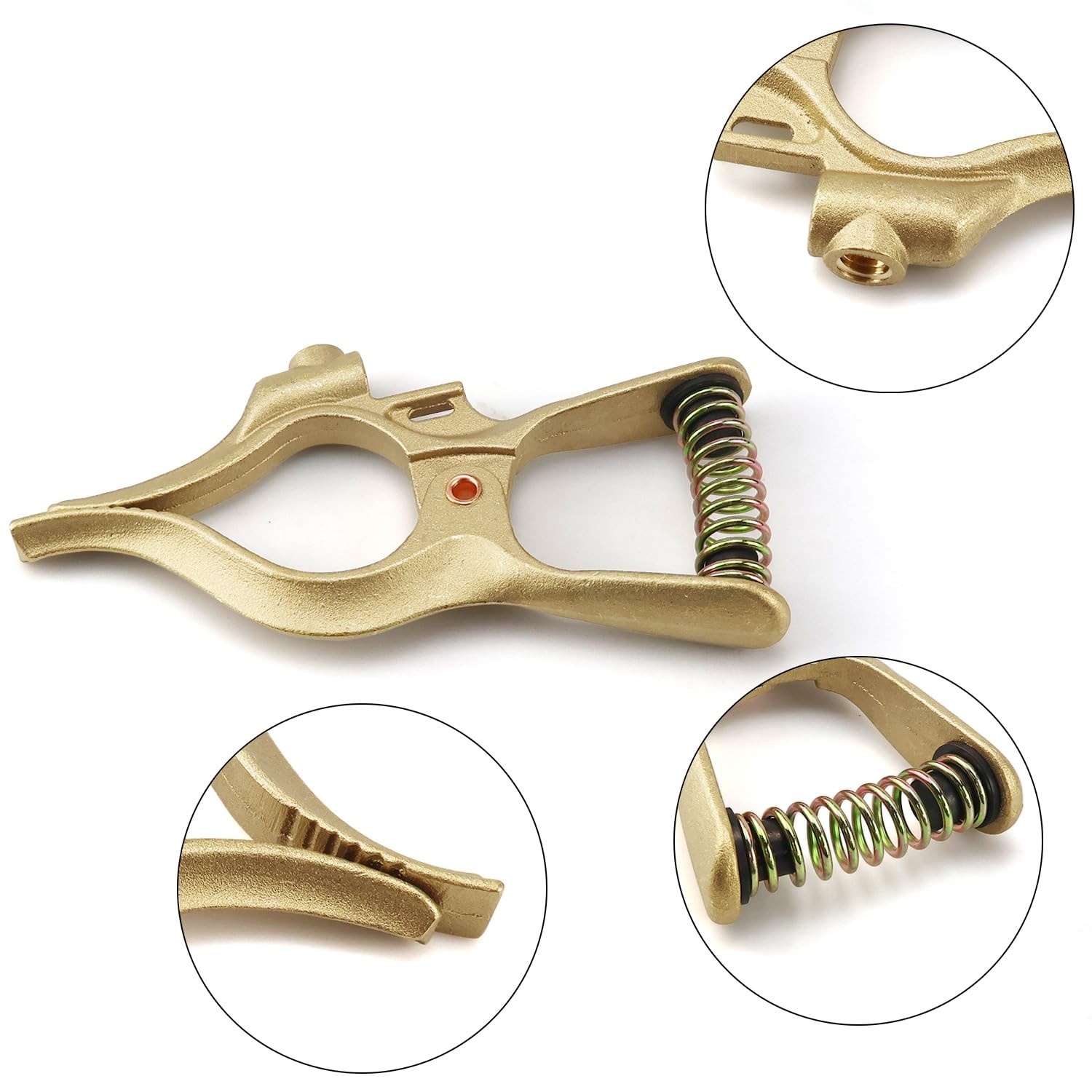 TStyle Welding Ground Clamp Brass 500Amp