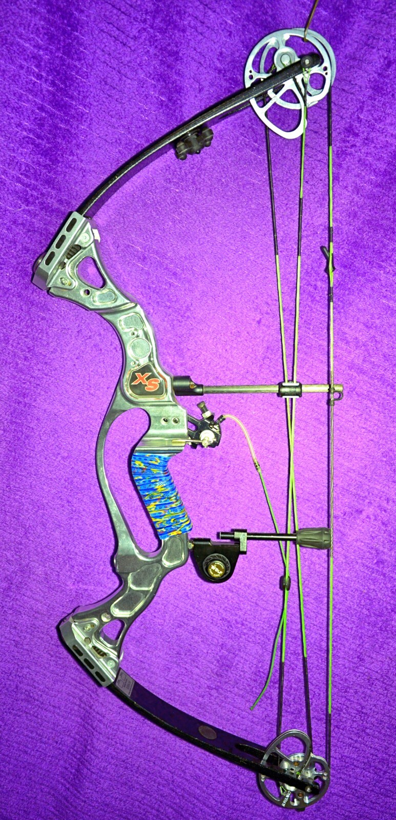 *SMOOOTH* Merlin Archery XS-Alpha RH Bow 50-60 LBS 27.5” DL+ Spigarelli Superest