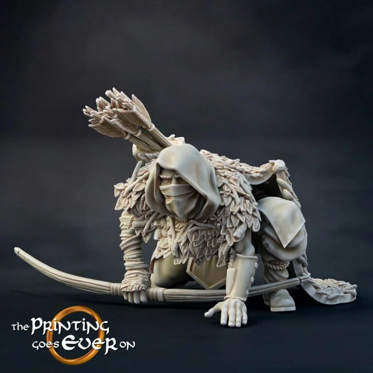 Watcher of Mona'Firth - Bow D - 28-32mm Watchers - Resin Tabletop Miniature