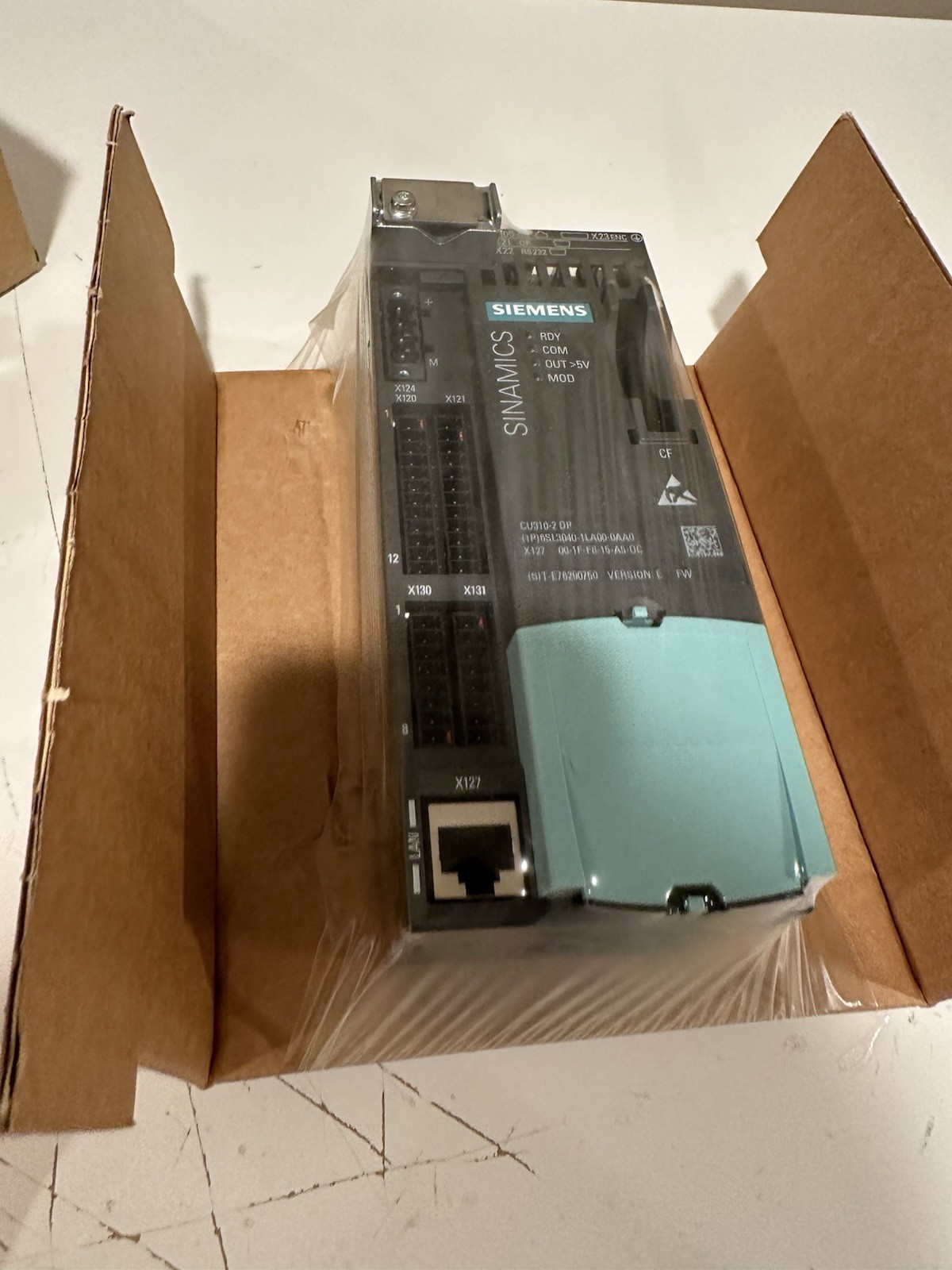 Siemens CU310-2DP Control Unit 6SL3040-1LA00-0AA0 New Open Box