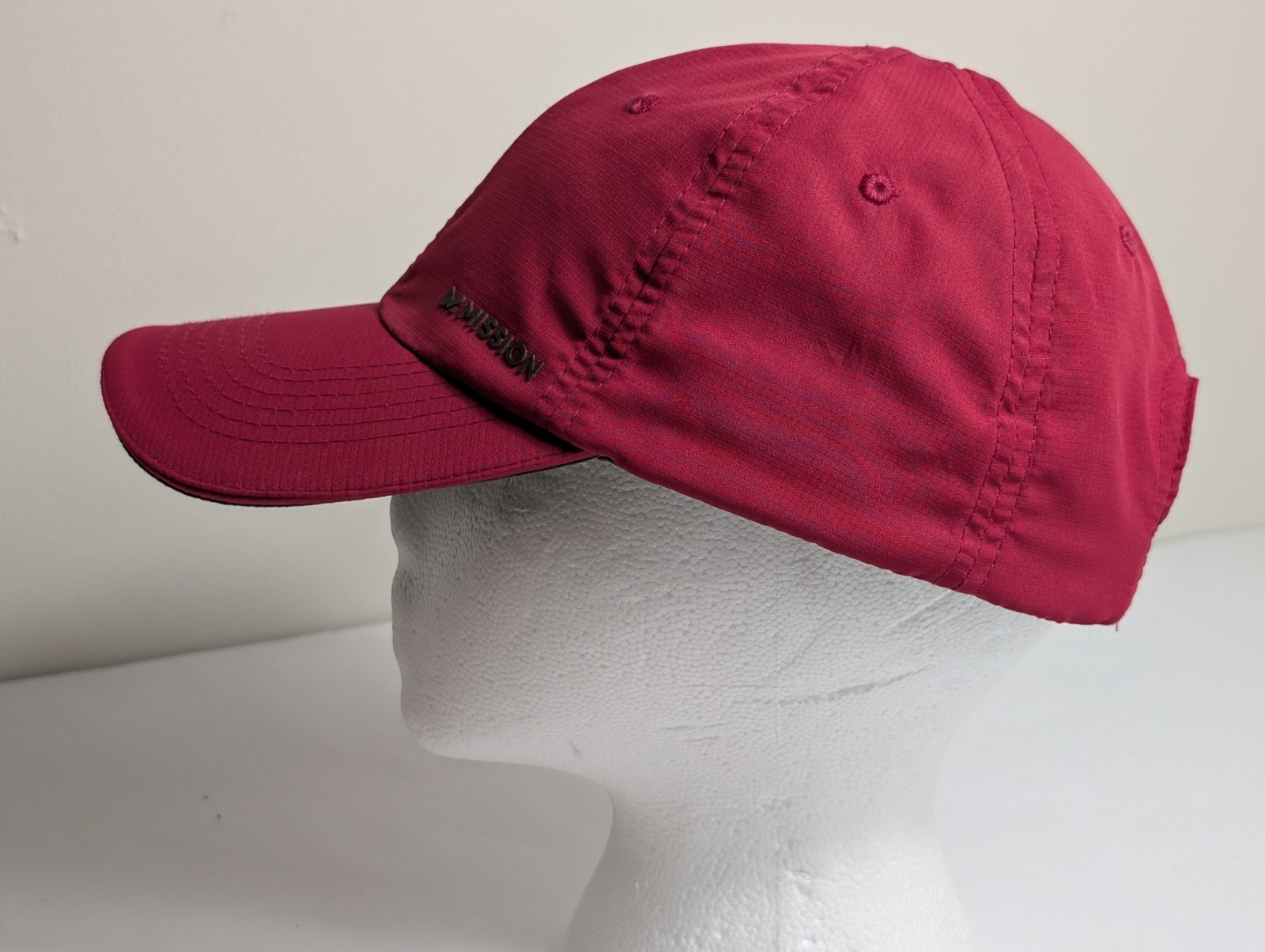 Mission Running Hat Cap Wet To Cool Polyester Lightweight Adjustable