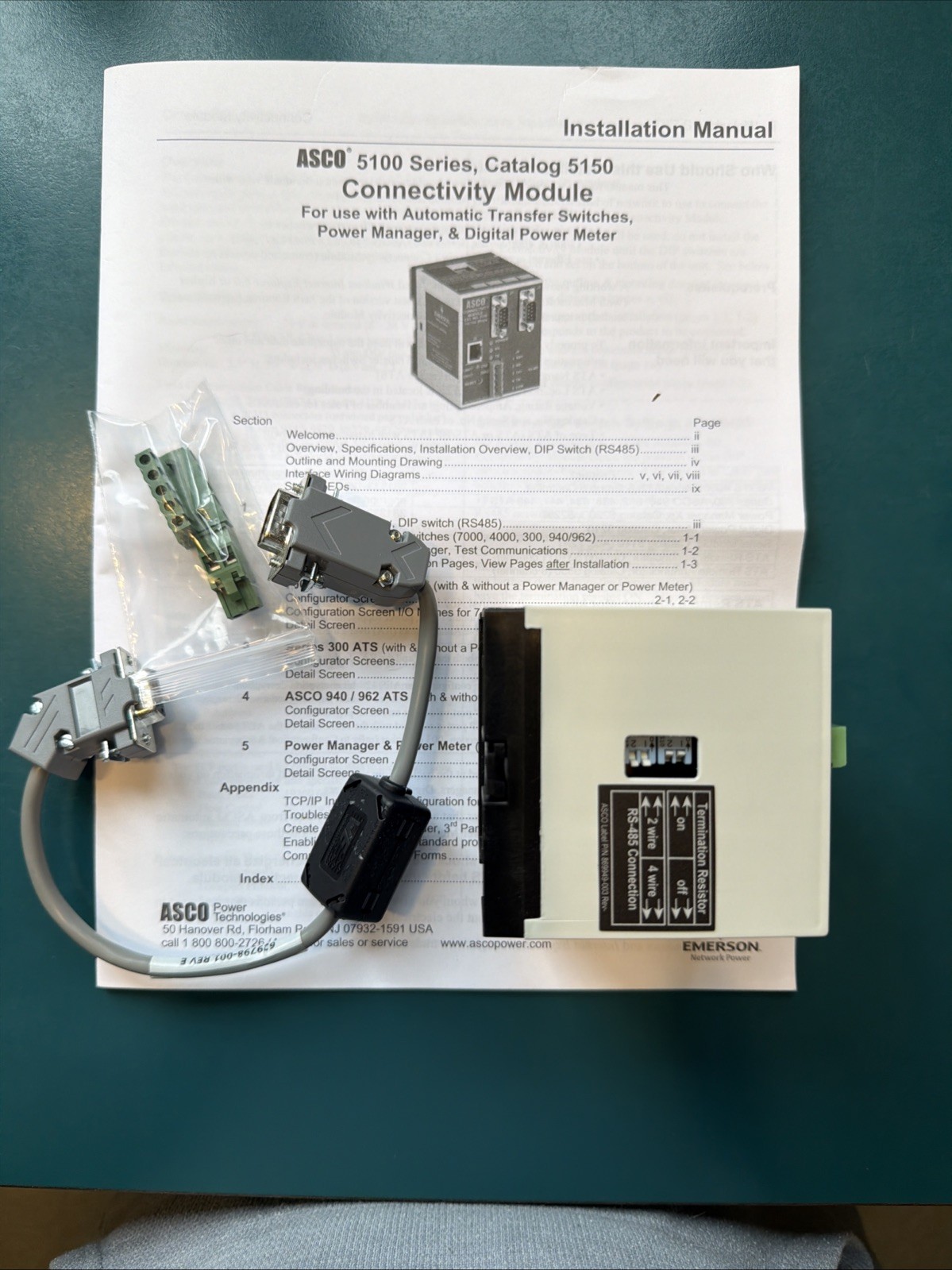 ASCO Connectivity Module 5150 NEW