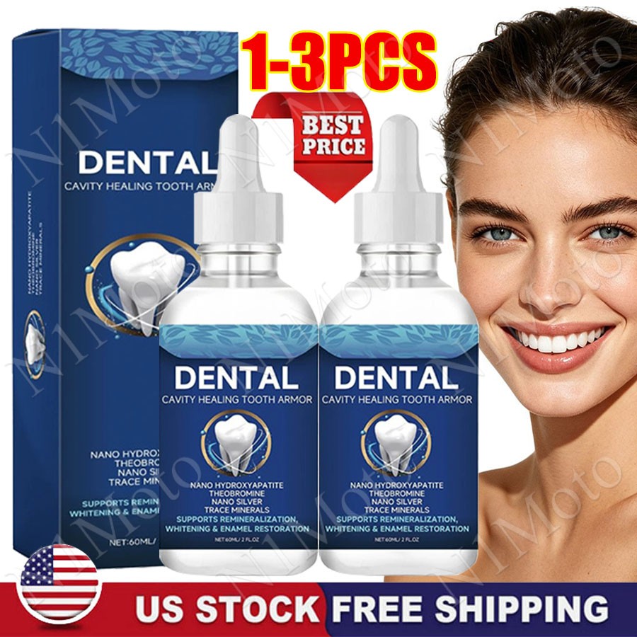 3PACK 60ml Tooth care solution Cavity Healing Tooth Armor NEW HOT ~US