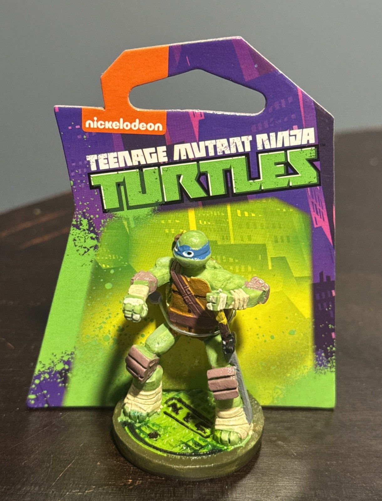 Penn-Plax Teenage Mutant Ninja Turtles Leonardo Aquarium Ornament Mini