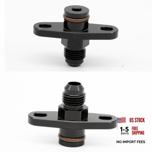-6AN to 16MM OD Aluminum Fuel 6AN to 16MM OD, Hole Centres: 1.5" (38mm to 40mm)