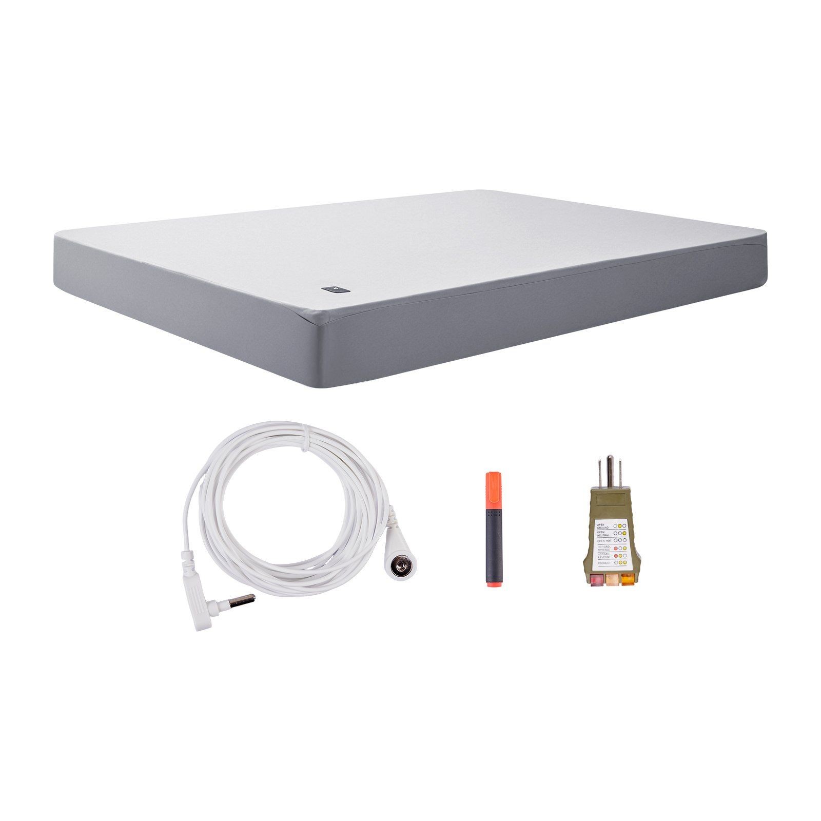 Safe Grounding Sheet with Resistor King 95% Cotton 5% Silver 78x80in