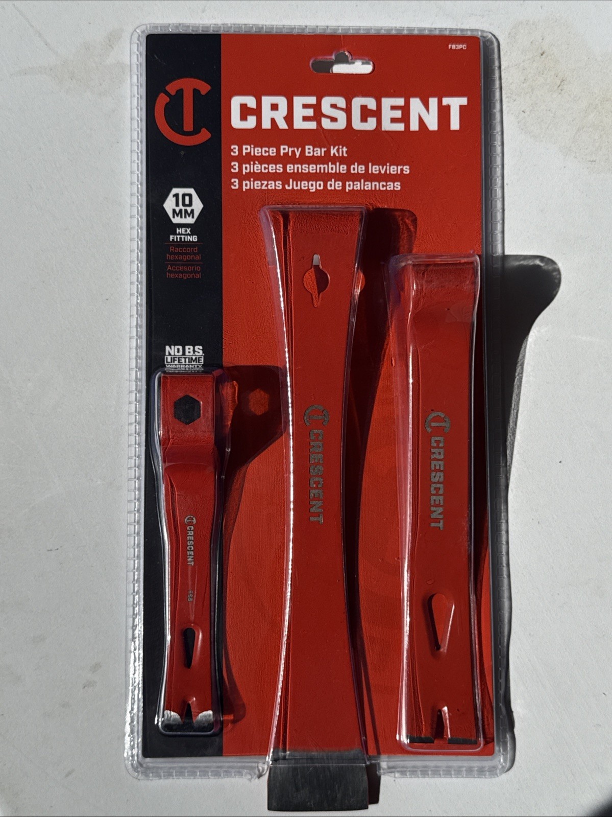 Crescent Pry Bar Set (3-Pieces)