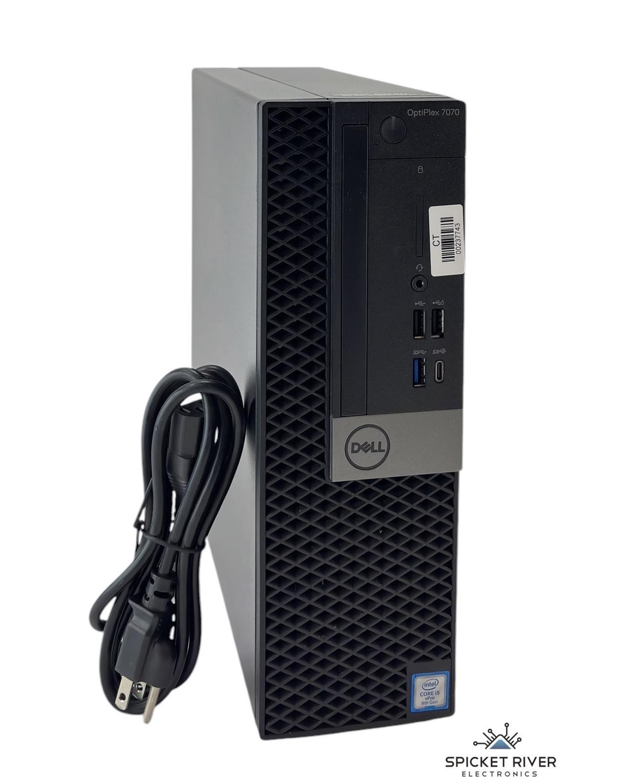 Dell OptiPlex 7070 SFF 3.00GHz 6-Core i5-9500 256GB SSD 16GB RAM Windows 11 Pro