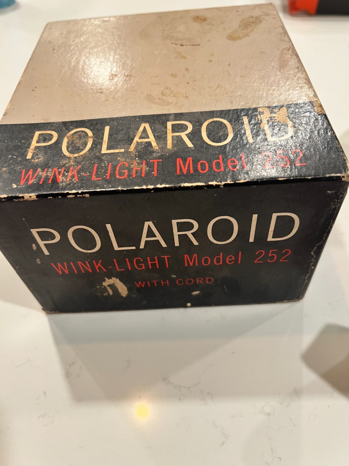Polaroid Wink Light Model 250 *Untested* 110A Vintage Retro Camera Flash w/ Box