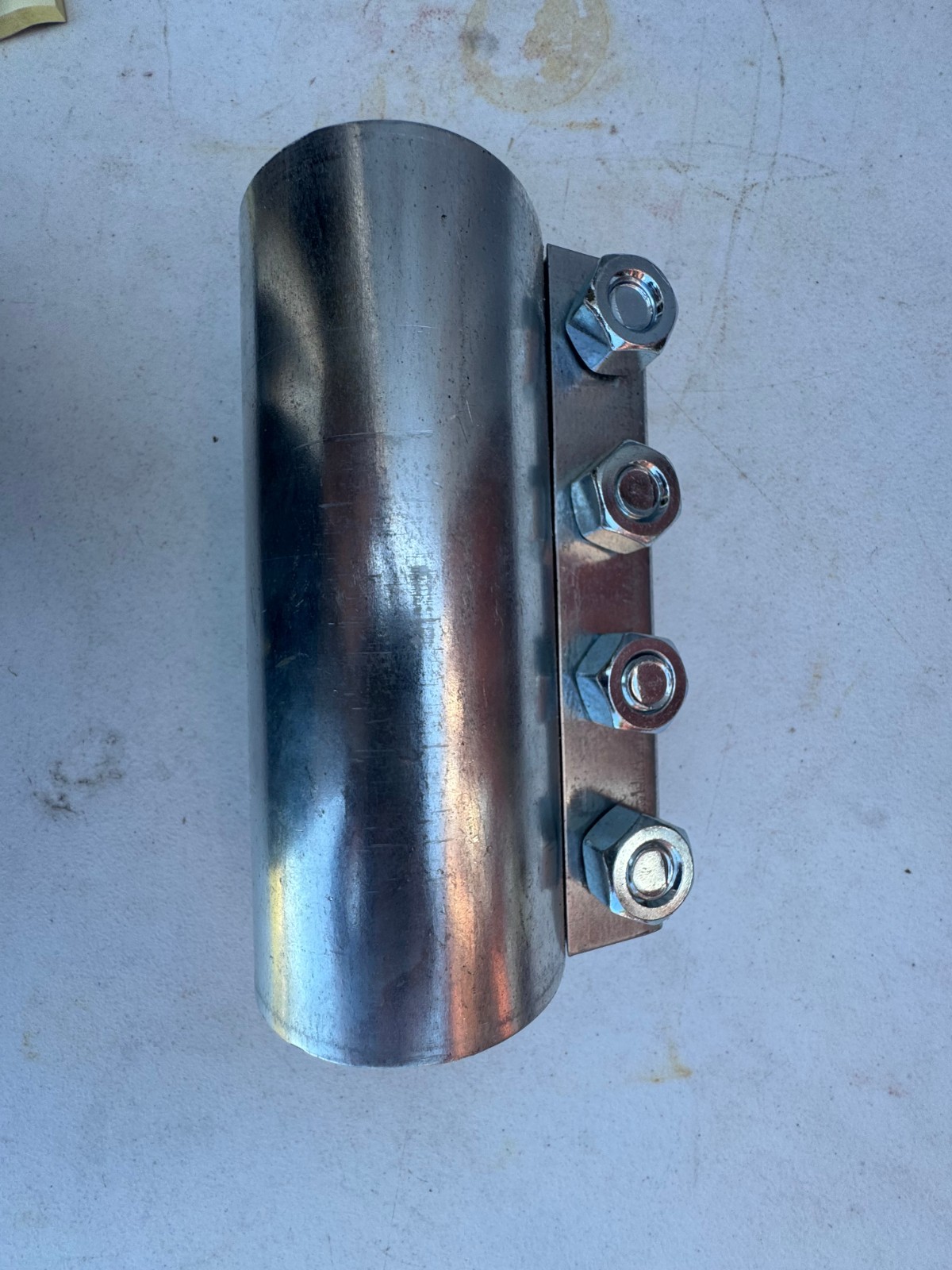 Morris 3-4C-OD Galvanized Compression Coupling 3" OD 76.2MM 4-Bolt NOS