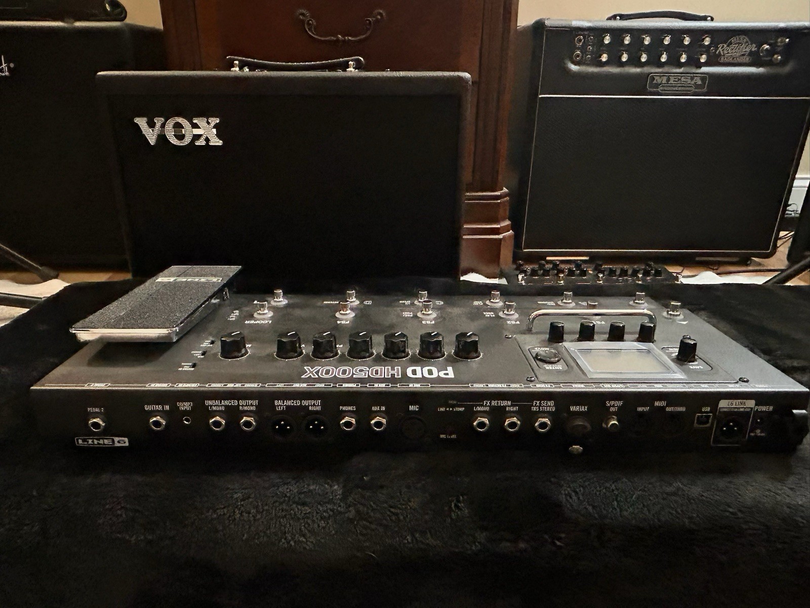 Line 6 Pod HD500X Guitar Multi-Effects Processor Amp Simulator Pedal
