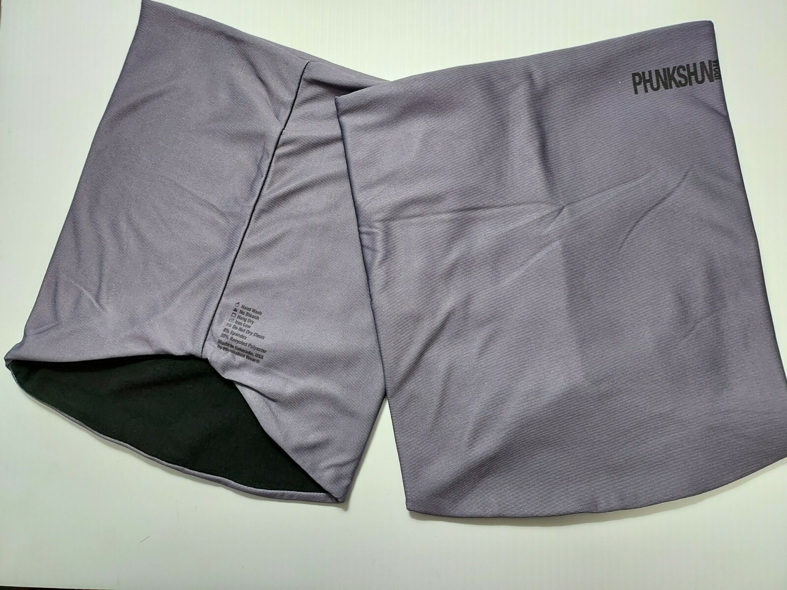 PHUNKSHUN FLEECE LINED TUBE NECK GAITER GRAY WINTER SKI FACE MASK! (GET TWO)