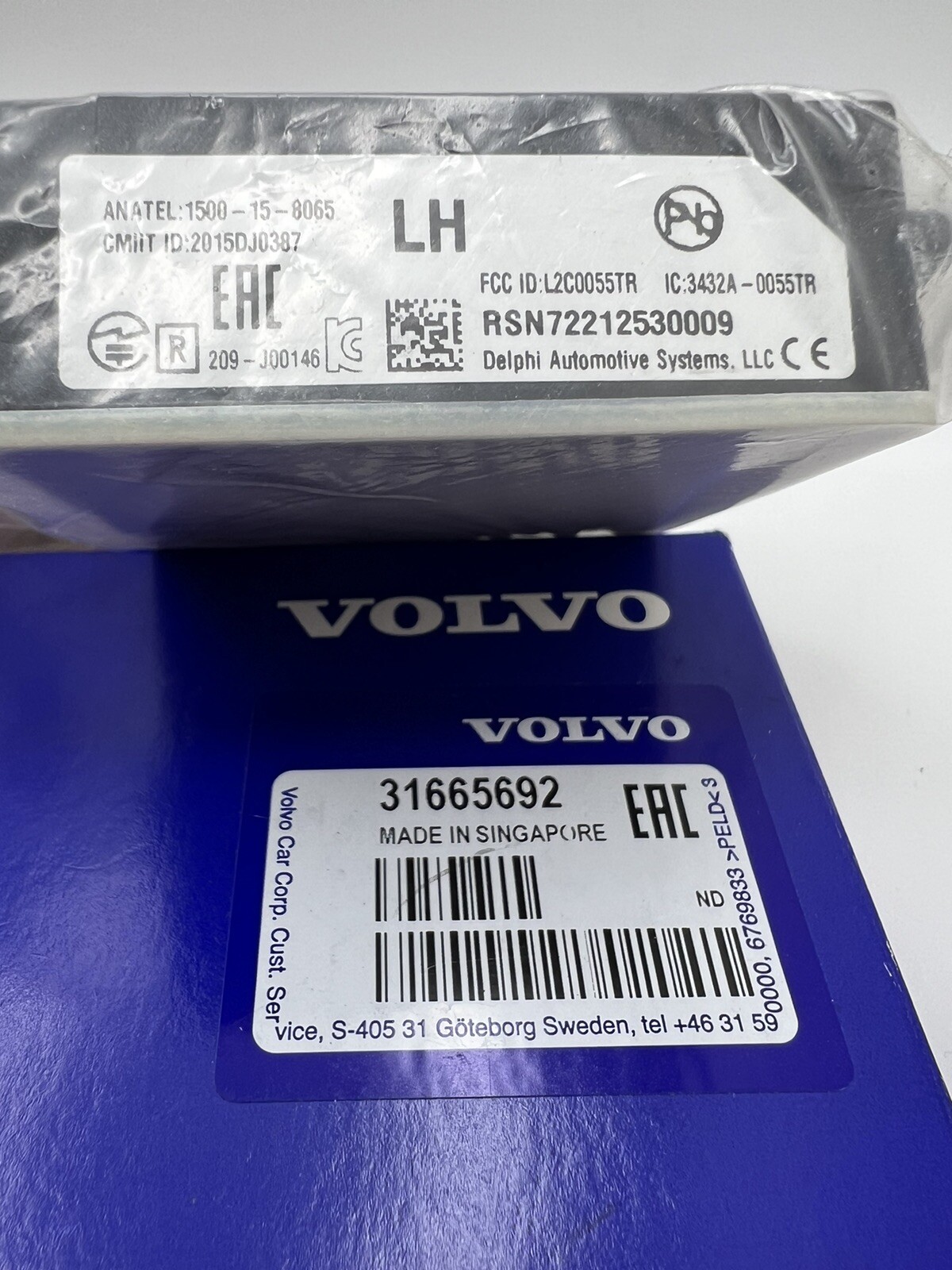 Genuine Volvo Blind Spot Control Module Radar Detection Unit Sensor 31665692 OEM