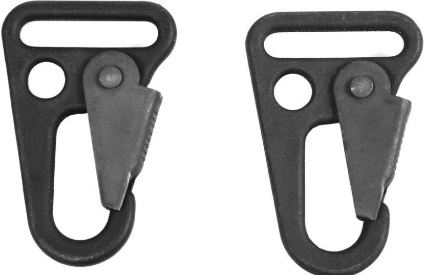 Blackhawk Metal 1-Inch Heavy Duty Snap Alligator Claw Hooks - 98HM00BK
