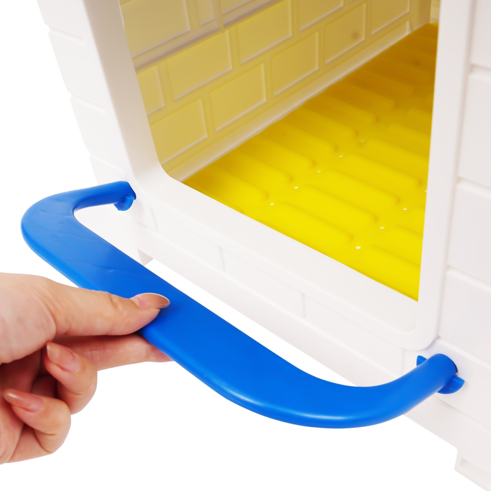 3 PCS Plastic Chicken Nesting Boxes with Nesting Pad for Laying Eggs Modern