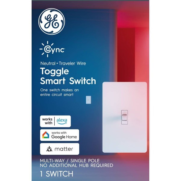 CYNC 4-Wire On/Off Switch Toggle