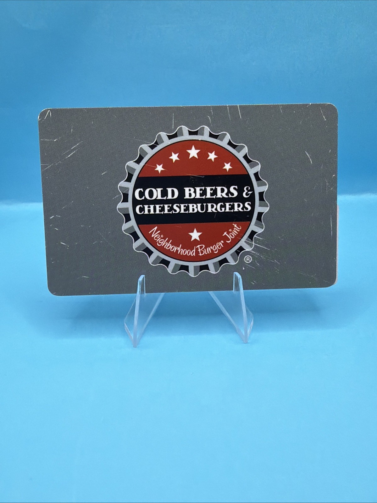 Cold Beer And Cheeseburgers Gift Card $50