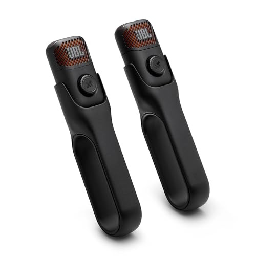 JBL EasySing Mic Mini Duo Compact Wireless Microphone Black JBLESMICMINIDUO FS