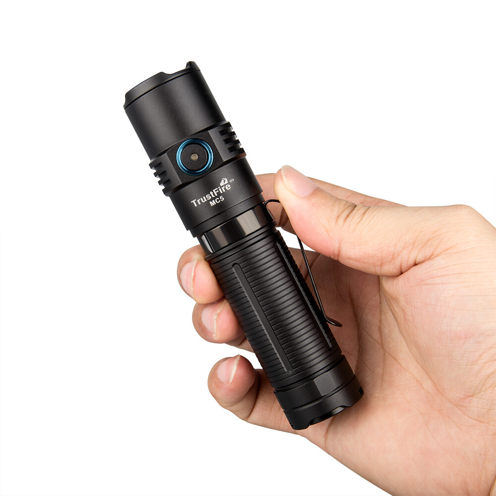 TrustFire 3300Lumen Rechargeable EDC Flashlight 5Mode Magnet Torch Waterproof X