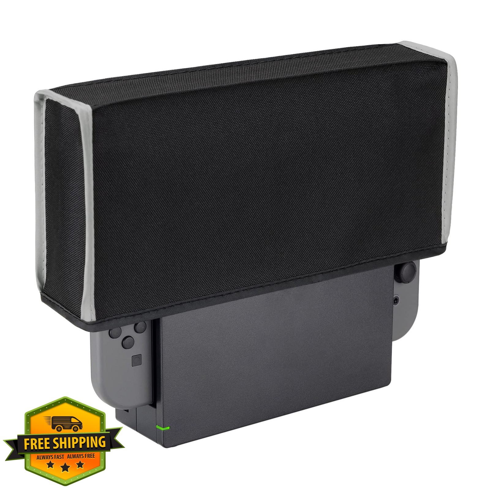 PlayVital Switch Dock Dust Cover Black Gray Trim