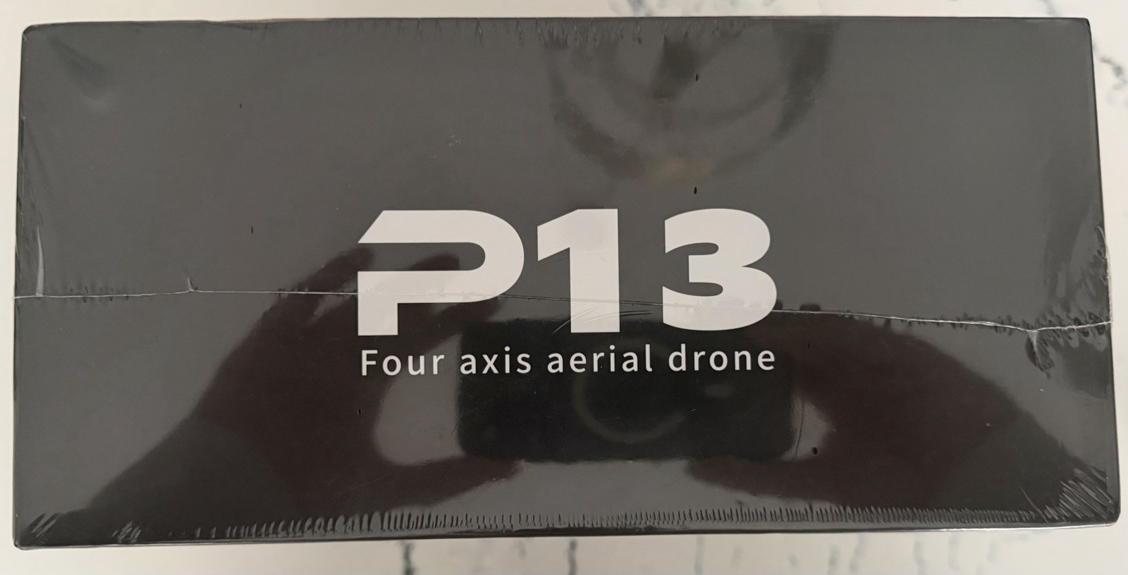 DMES P13 Quadcopter Drone HD Camera Optical Flow Dual Lens Lamp 360° Roll Black