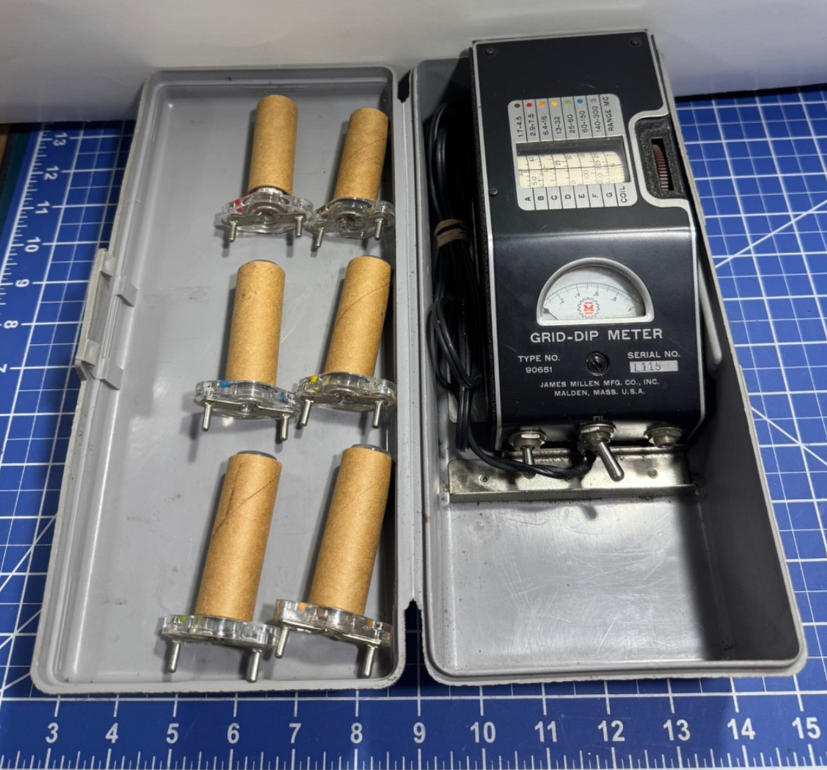 James Millen Grid Dip Meter Type No. 90561 - Clean - Tested