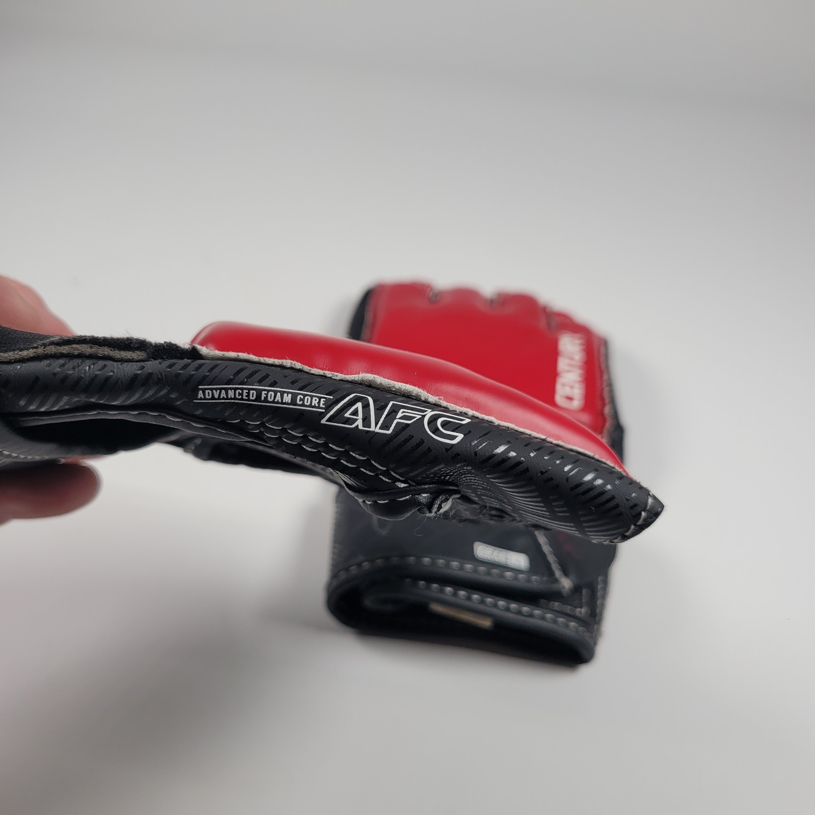 Century Brave Advanced Foam Core Red Sparring Boxing Gloves / Sz S/M