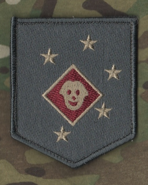 ISAF USMC JOINT TASK FORCE JTF AFGHANISTAN vêlkrö 2-PC: SP OPS TAB /USMC RAIDERS