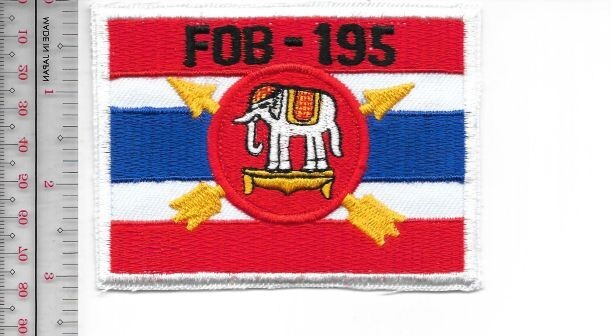US Army Thailand 1st Special Forces Group ABN Forward Op Base 195 NO TARIFF