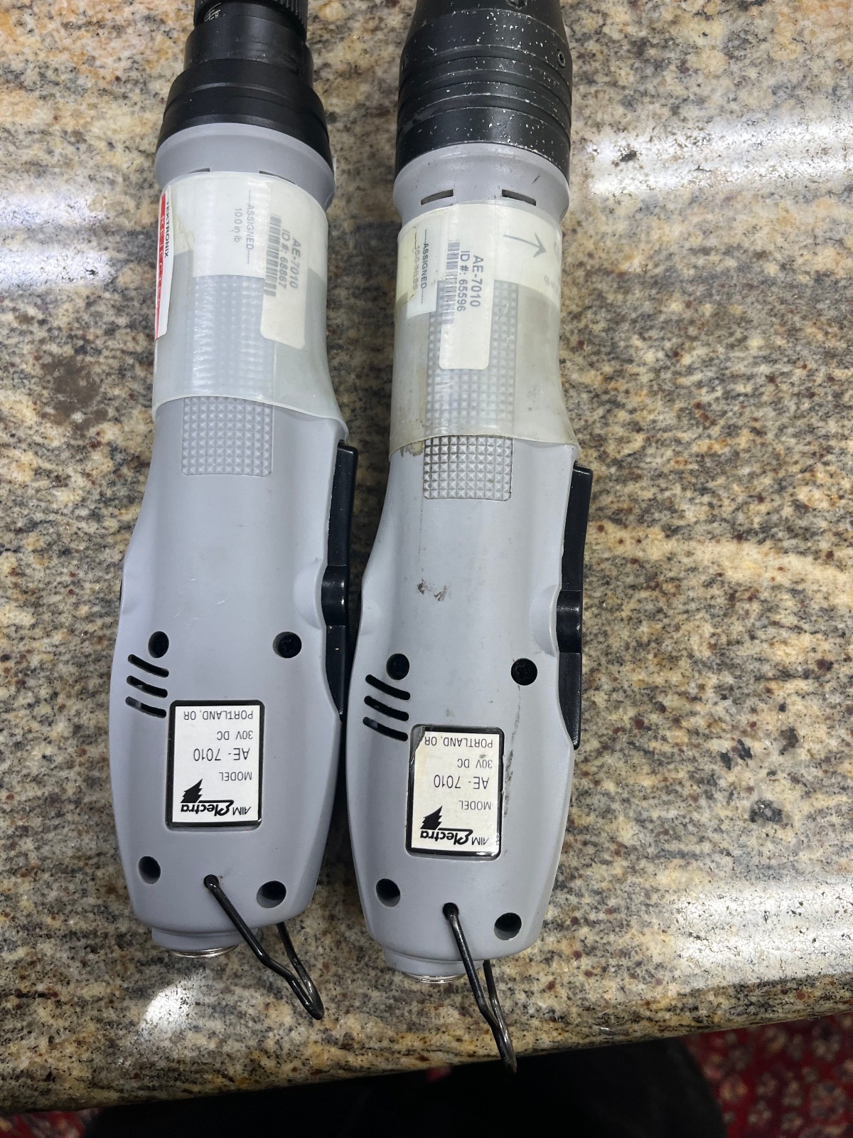 4cc 2pcs AIM Electra AE-7010 30VDC Screwdriver Torque Driver