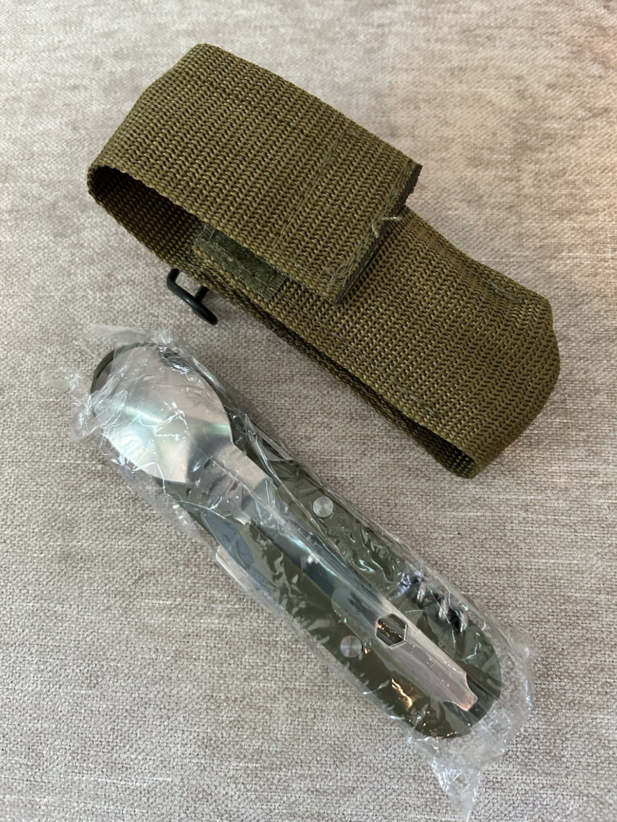 Ausonia Multi-Purpose Camp Tool Fork Knife Corkscrew STILL IN SHRINK Opened