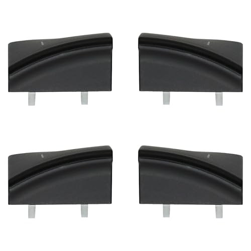 4Pcs Front Driver Window Switch Button Cap Fit for Mercedes-Benz C-Class E