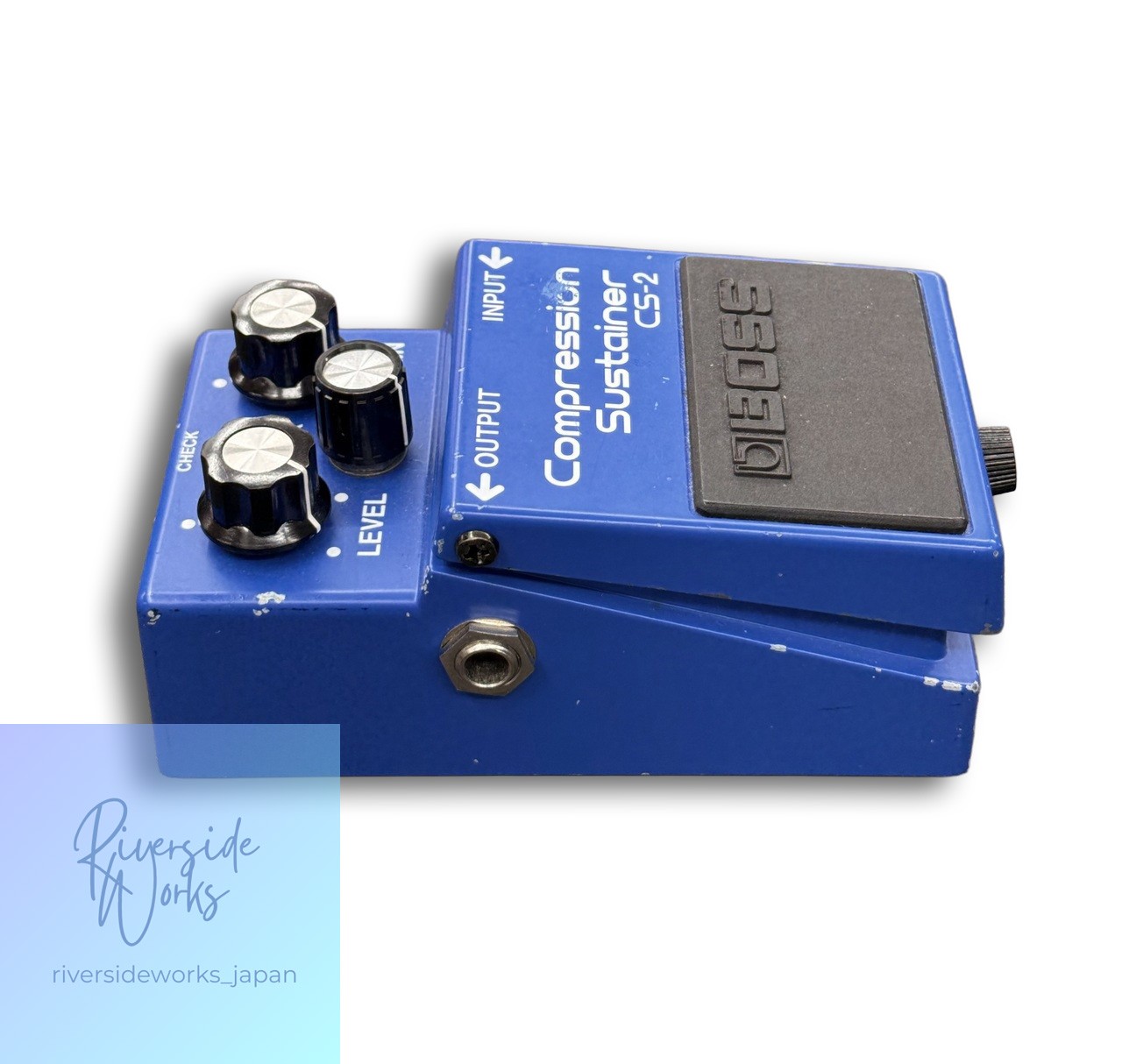 BOSS CS-2 Compression Sustainer Pedal for Guitar Effects