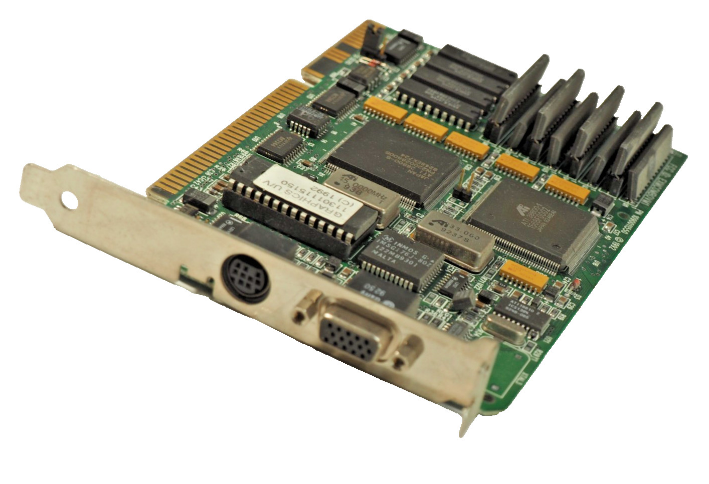 ATi mach8 38800-1 28800-6 1021111550 1090011550 ISA VGA Video Card